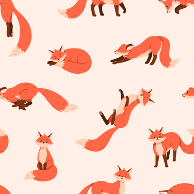 Funny fox