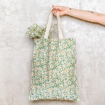 All-Over Print Organic Cotton Tote Bag