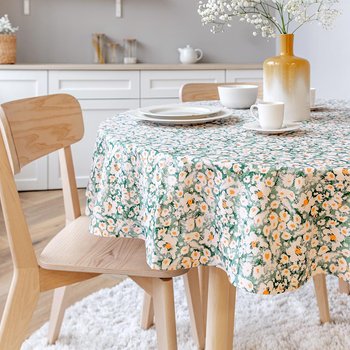 Cotton Round Tablecloth